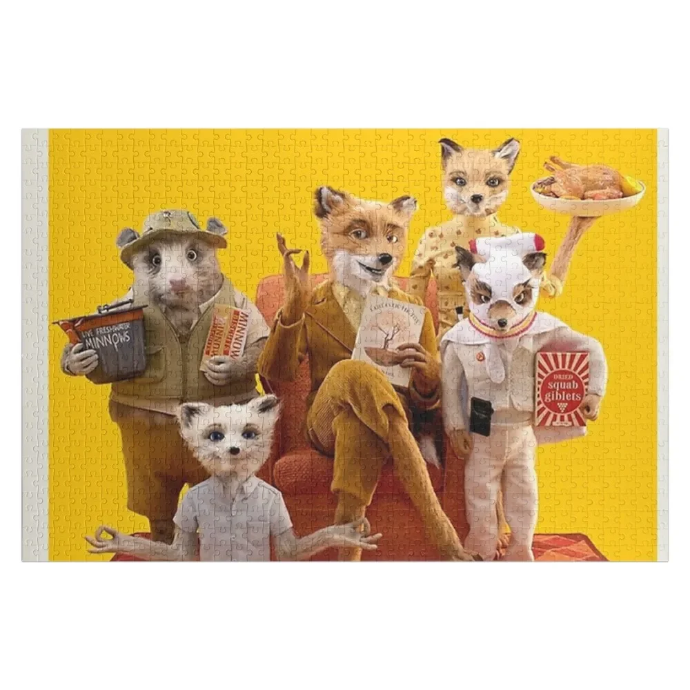 

Fantastic Mr Fox Wes Jigsaw Puzzle Wooden Adults Works Of Art Puzzle