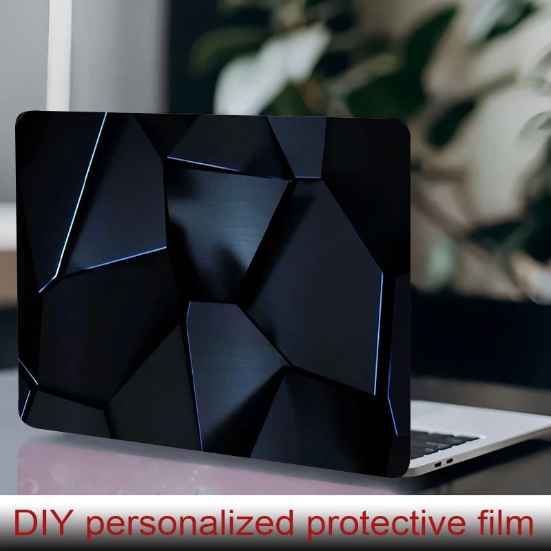 2개의 노트북 스티커, 허니콤 마름모 보호 필름 스티커, hp 노트북 스킨 액세서리, 노트북, asus rog flow z13용