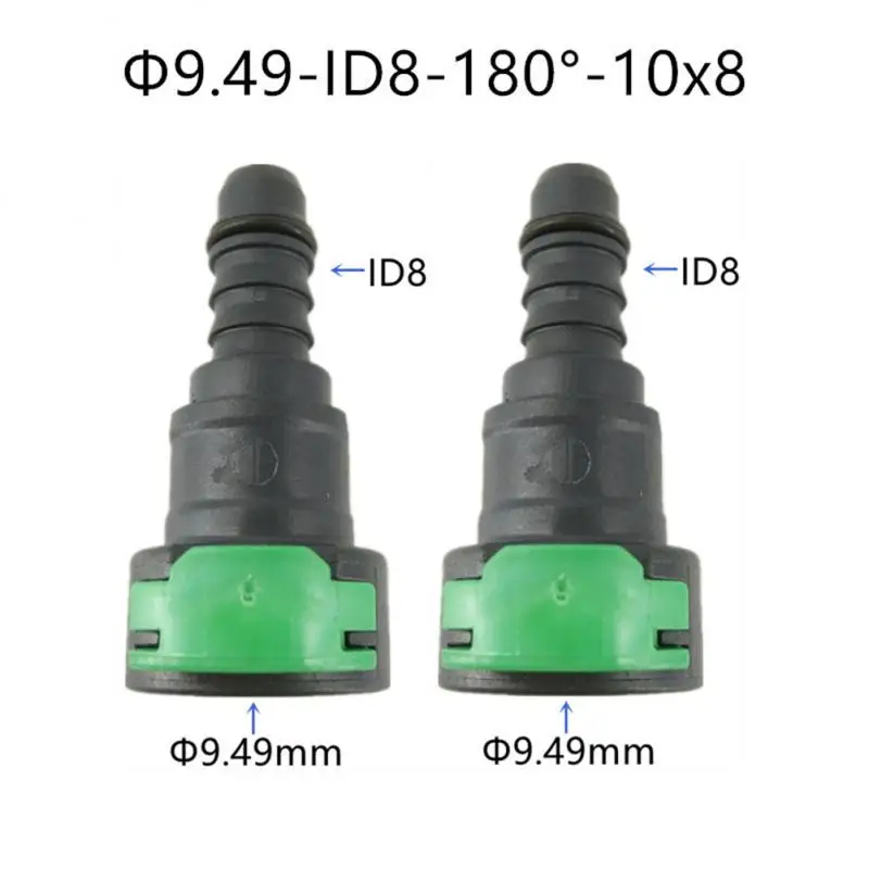 Car Fuel Line Coupler Hose Quick Connect ID8 7.89 9.89 11.8 Rubber Nylon Oil Line Pipe Adapter Disconnect Release Hose Connector fuel line coupler