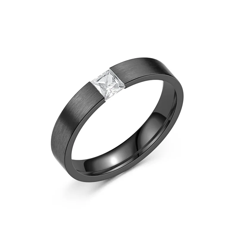 AsJerlya 2021 Modern Fashion Women Ring Trend White AAA Crystal Zircon Engagement Design Rings For Women Wedding Jewelry Gift 2
