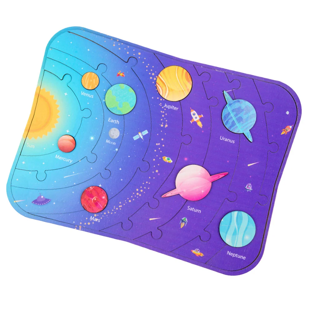 

1 Set of Kids Space Planet Toddler Toddler Toy Solar System Cognition Toddler Toddler Toy Interactive Matching Toddler Toddler