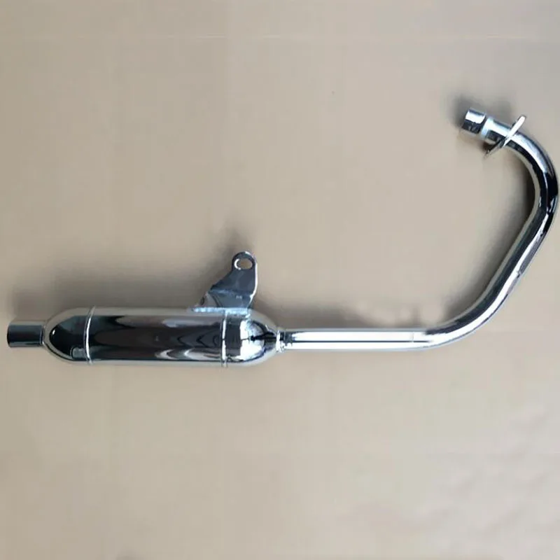 Cg125 Motorcycle Retro Modified Exhaust Pipe Back Pressure Pipe Exhaust