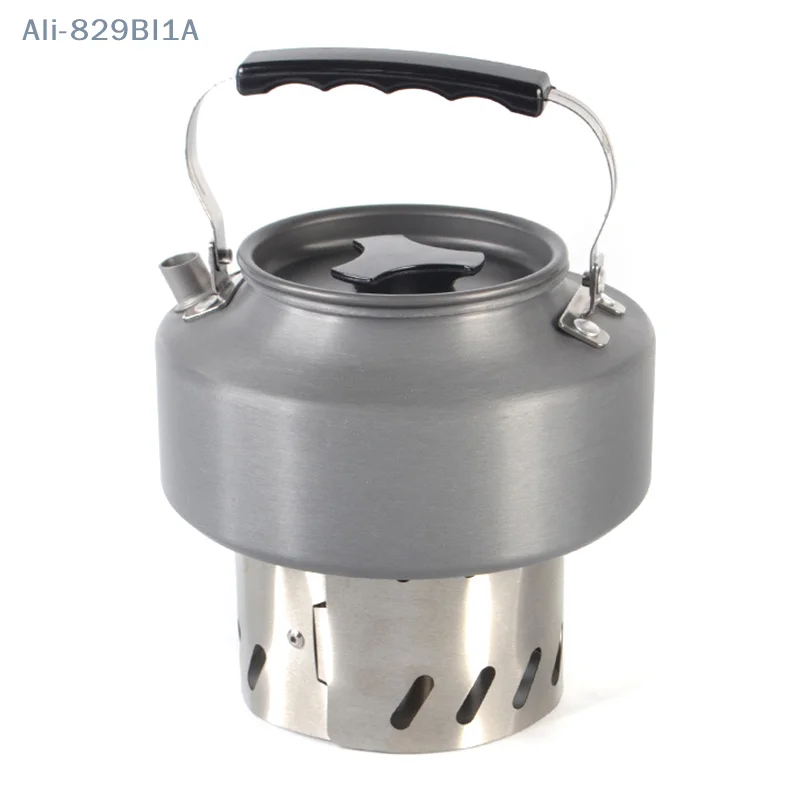 

Outdoor 2-in-1 Windscreen Portable Ultralight Titanium Alcohol Stove Rack Windscreen Camping Hiking Backpacking