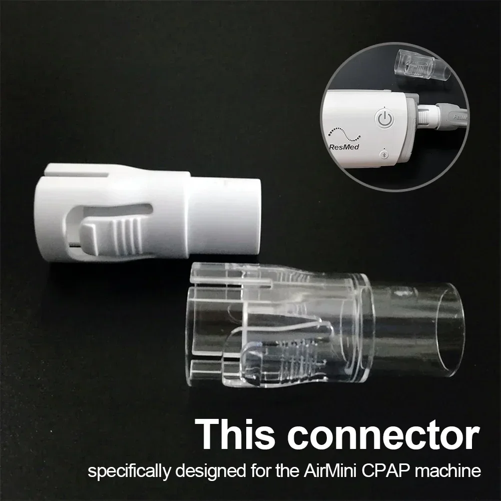 Description Picture 2 of itemAirMini Universal Adapter - For Any Mask ResMed AirMini Hose Connector For CPAP Tube Port to Universal Nasal Masks Accessories