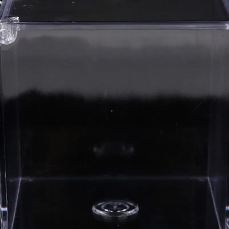 Practical Acrylic Capsule Coffee Storage Box Holder Transparent Dustproof Case with Lid coffee storage box