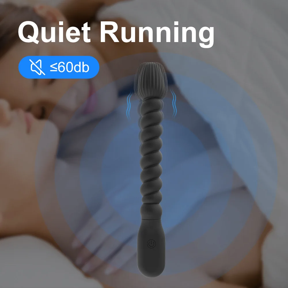 2023 new Vibrators Anal Beads 10 Speeds Female for Women Soft Butt Plug Stimulator Vibrating Gay Sex Toys for Men A_voghion.com