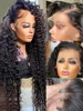 40 Inch Deep Wave 13x6 Hd Curly Lace Front Human Hair Wigs 360 Pre Plucked Lace Wig 13x4 Water Wave Lace Frontal Wigs For Women 5
