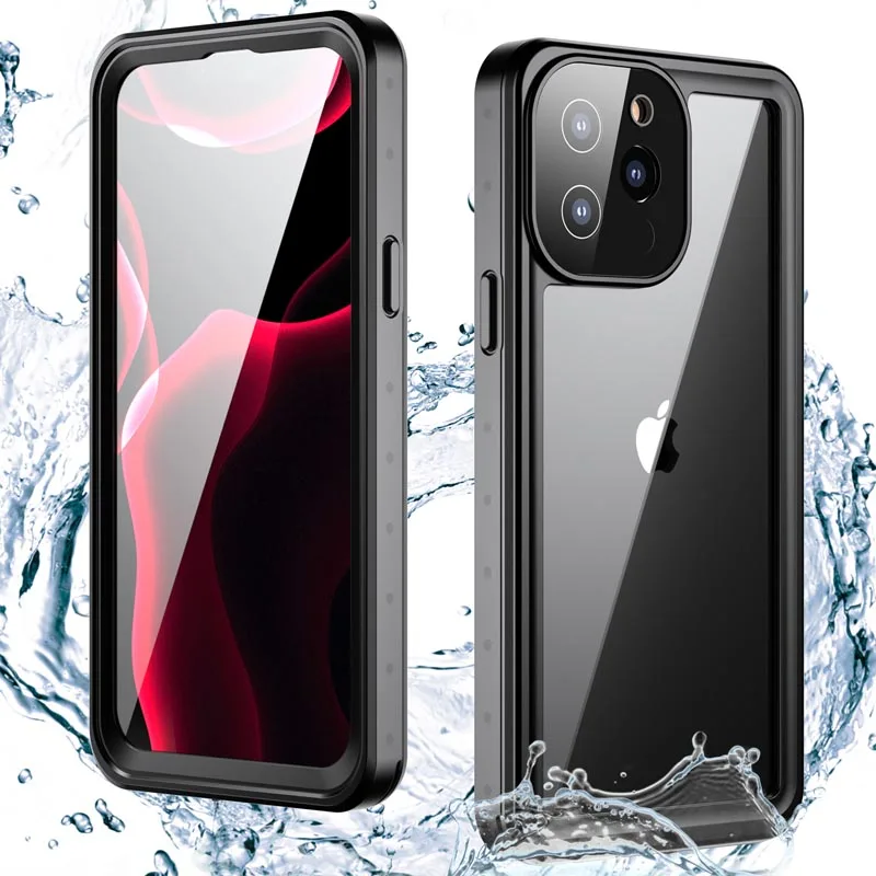 

Профессиональный 10-метровый водонепроницаемый чехол для iPhone 15 14 13 11 Pro Max 12 Mini Shock чехол для дайвинга для iPhone Xs Max XR 7 8