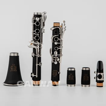 Czech Republic Amati Clarinet 17 Keys Bb B Flat Tone Professional Woodwind Instrument Bakelite Complete accessories