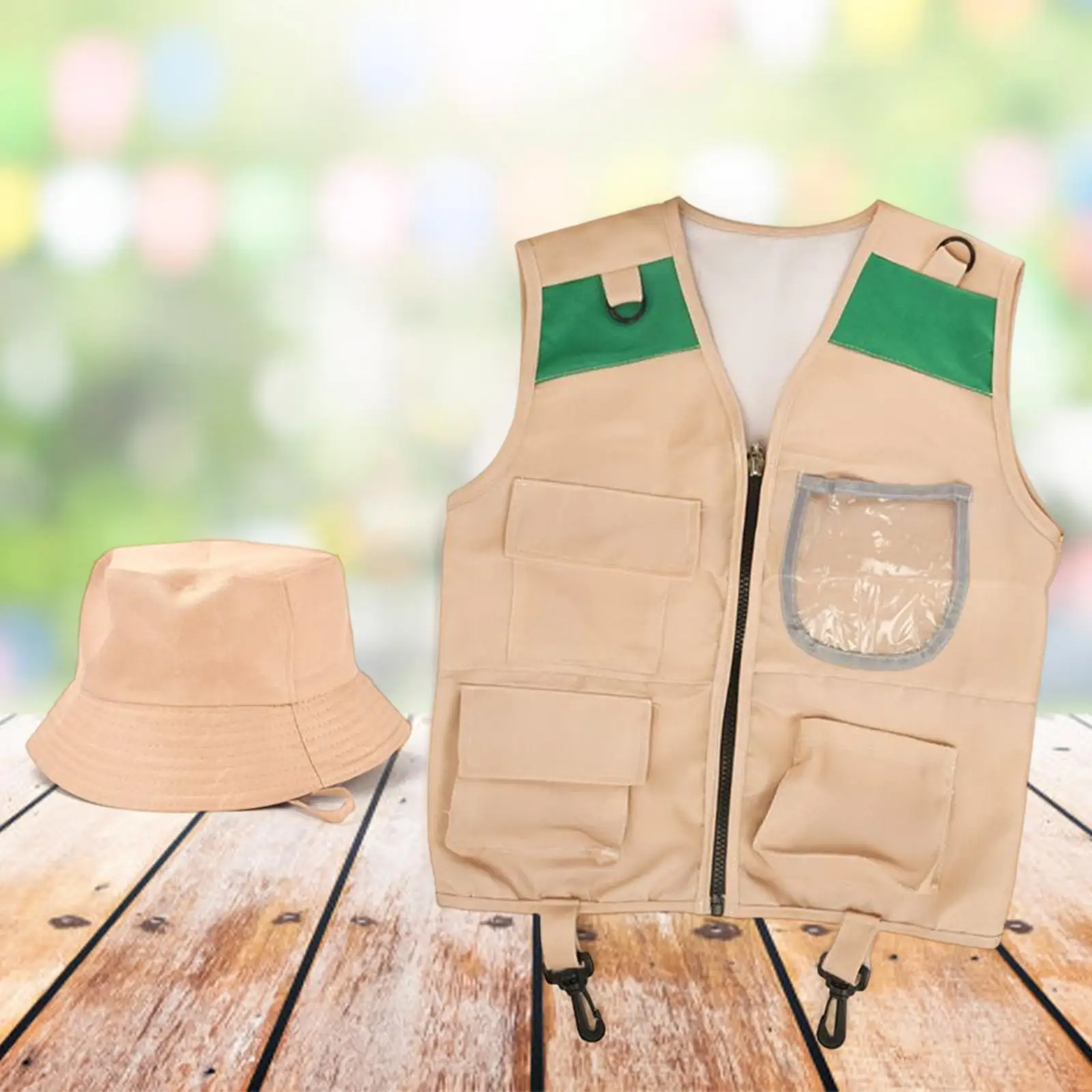 Kids Explorer Costume with Pockets ,Camping adventure Costumes ,Kids Costume,
