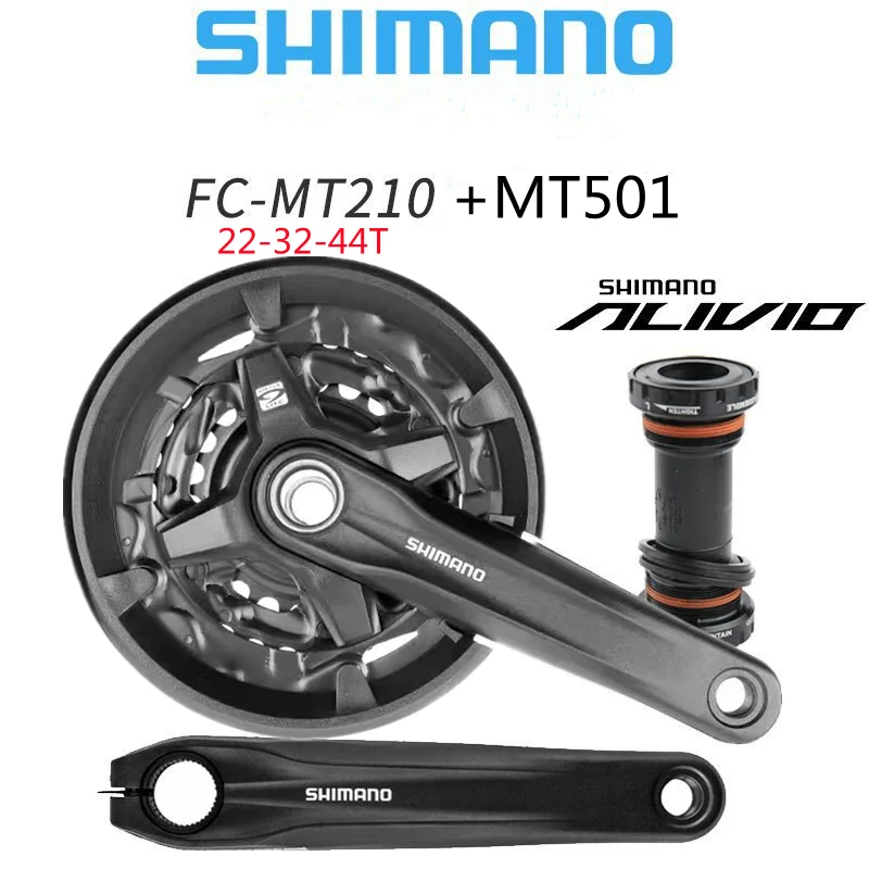 JUEGO DE BIELAS SHIMANO FC-MT101 40-30-22T 3-9V MTB (305818 JUEGO DE BIELAS SHIMANO FC-MT101 40-30-22T 3-9V MTB (305818