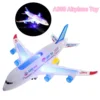 Electronic Aeroplane Toy with Music Autopilot Flash Sound Aircraft Automatic Rotation Plane Educational Toy Gift For Children 1