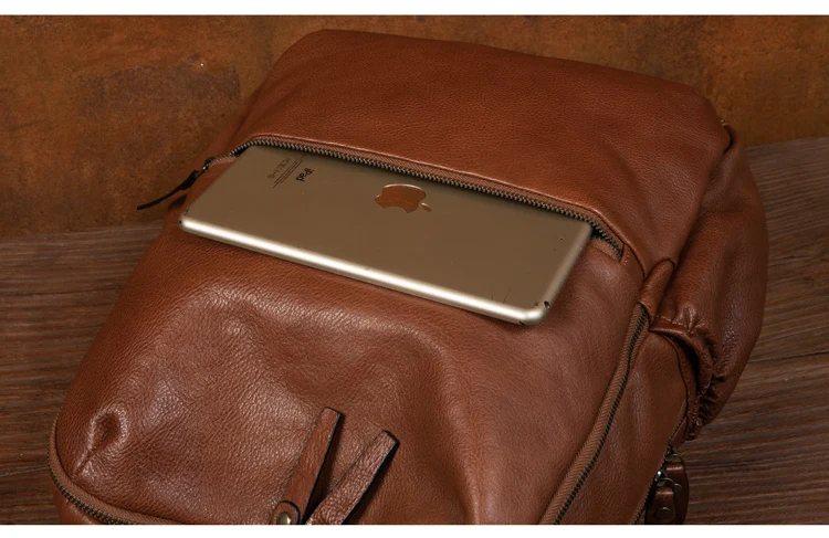 جلد المرأة في الهواء الطلق السفر على ظهره Vintage سعة كبيرة على ظهره حقيبة مدرسية للرجال على ظهره ل 15.6 بوصة حقيبة كمبيوتر محمول