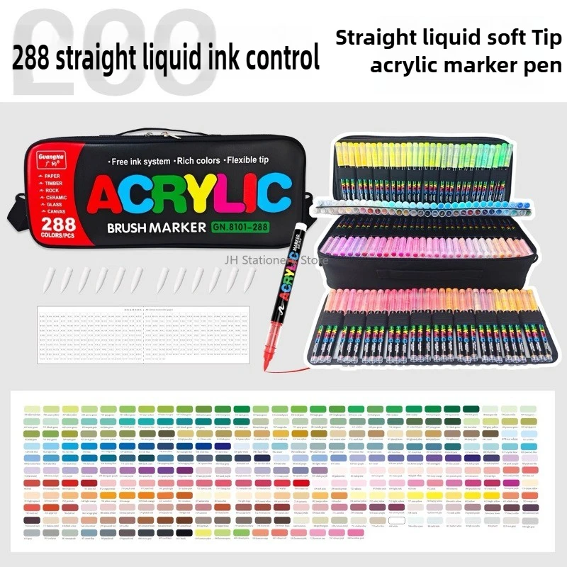 TOOLI-ART Acrylmarker Pro Color XF 0.7mm set van 36 - Aardetinten | Be Creative Shop