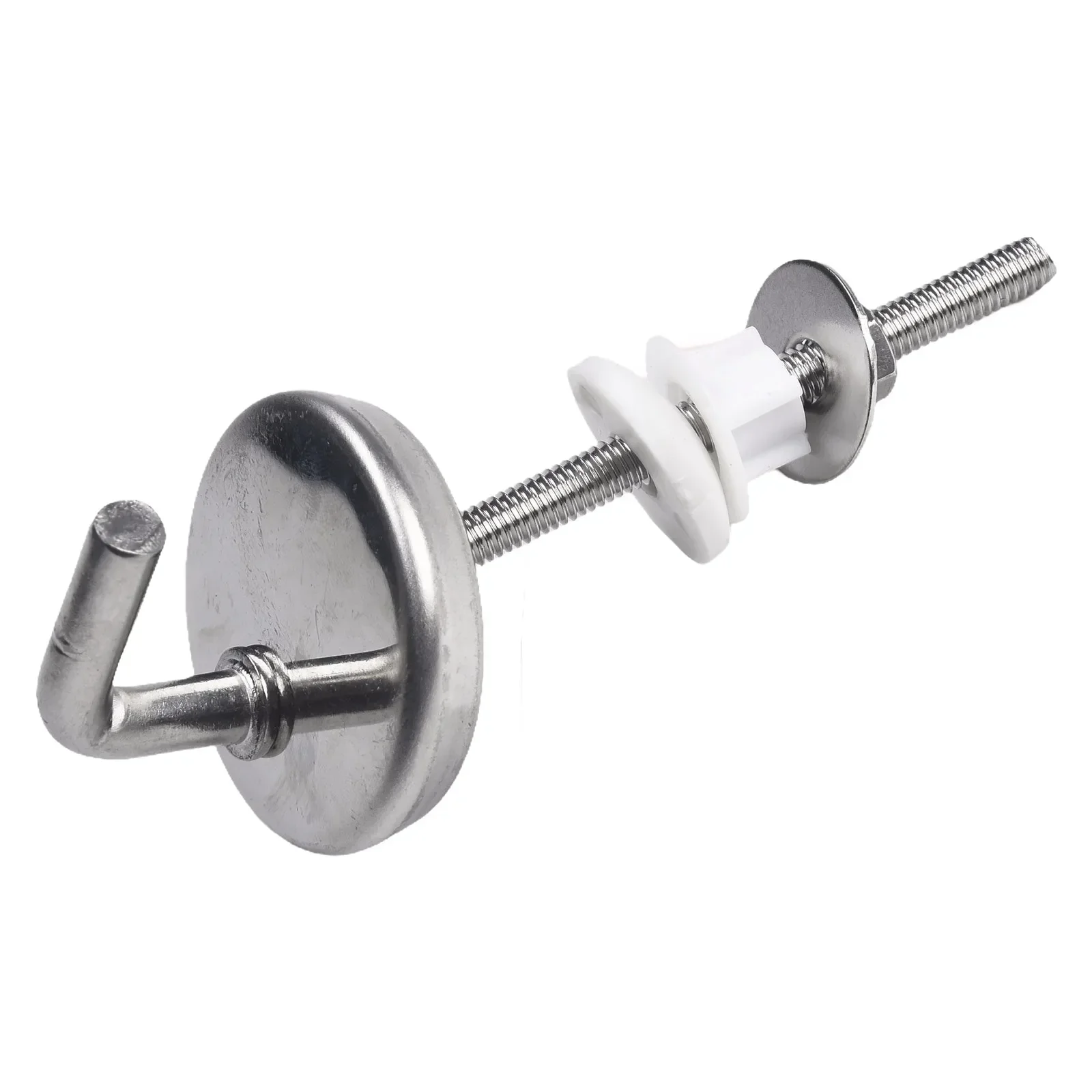 Toilet Hinge Replacement Stainless Steel Toilet Seat Hinge Mountings Washer Adjustable Knob Toilet Lid Fittings Toilet Seat Accessories