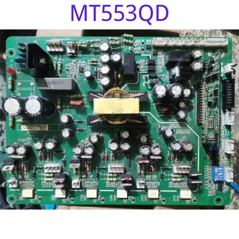

Used MD320 series frequency converter drive board MT553QD functional test intact