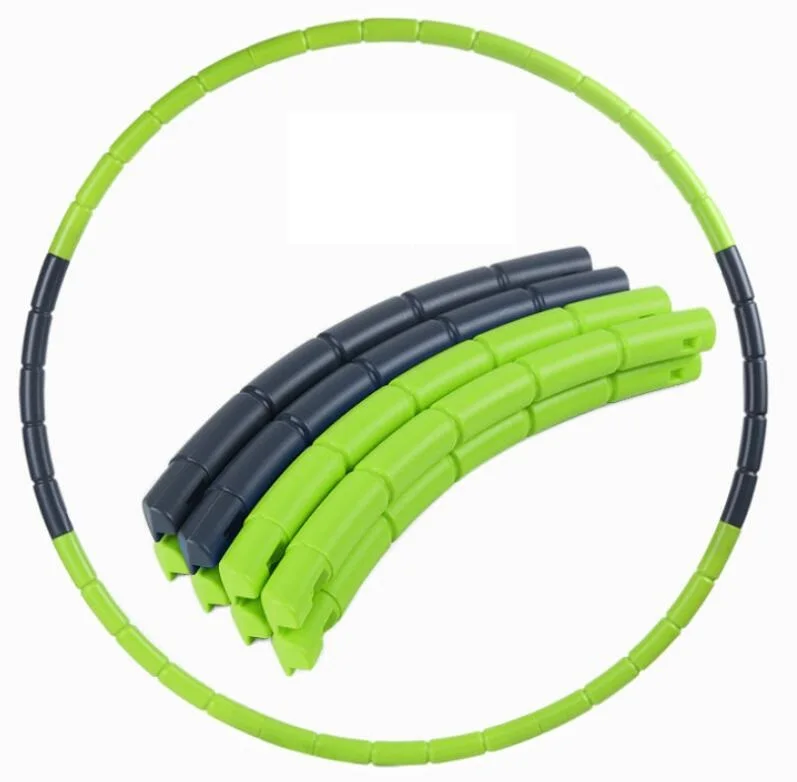 Adjustable Detachable Fitness Hula Ring Circle Weighted Exercise Hoops for Adult and Kids