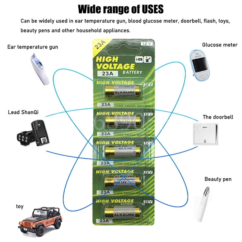 Pile alcaline éco A23 - 12V (à l'unité) - EFCMD - Au Service de l