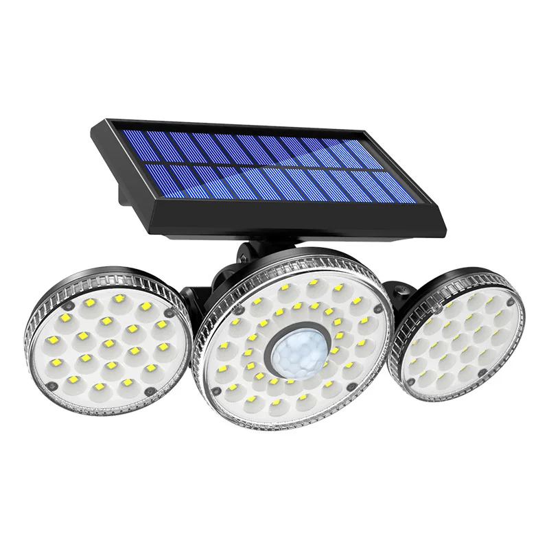 

Новый светильник на солнечной батарее с датчиком человеческого тела, настенный светильник, наружный фонарь, водонепроницаемый светильник льник для дома, гаража, улицы