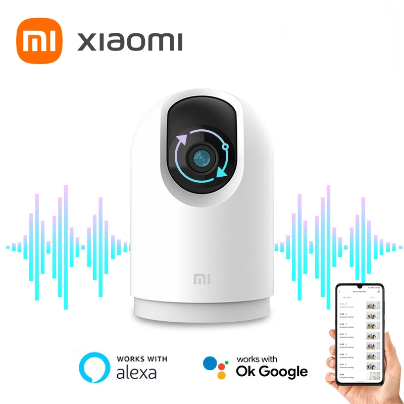 

Глобальная версия Xiaomi Mi 360 ° домашняя камера безопасности 2K Pro WiFi IP-мониторинг инфракрасное ночное видение голосовой домофон AI будильник Mijia