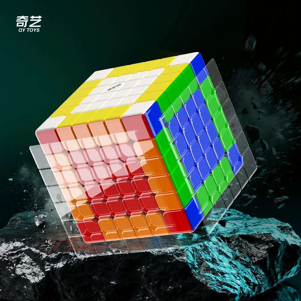 [주디큐브] 치이 M 프로 6x6 코어 마그네틱 UV 매직큐브 스티커리스 전문가용 피젯 토이즈 치이 6x6x6 M 프로