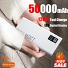 120W High Capacity Power Bank 50000mAh Fast Charger Portable Battery With Digital Display Powerbank For iPhone Samsung Xiaomi 5
