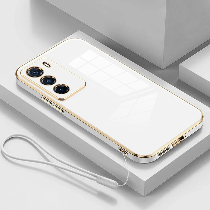 Luxury Plating Soft Silicone Phone Case
