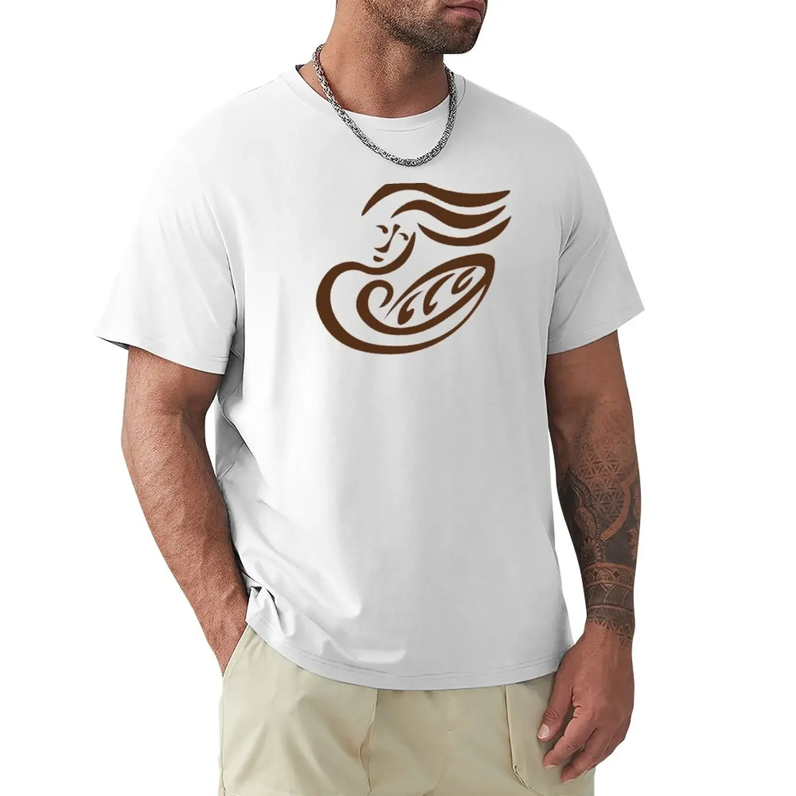 

Мужская быстросохнущая Футболка с принтом мать хлеб (загар)