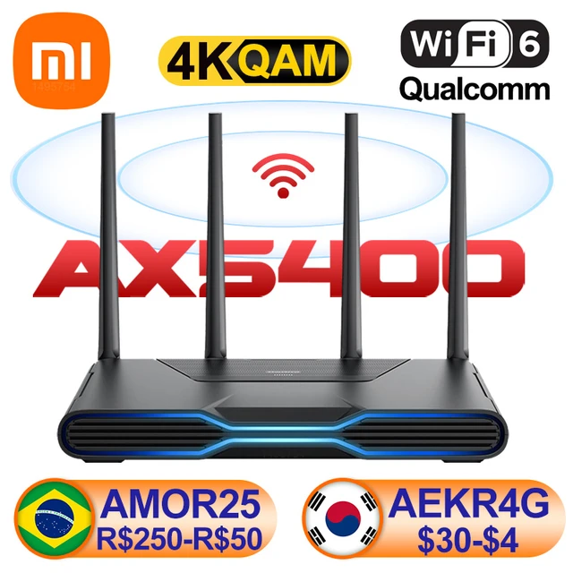 Xiaomi Redmi AX5400 Mesh System Router WiFi 6 4K QAM 160MHz High