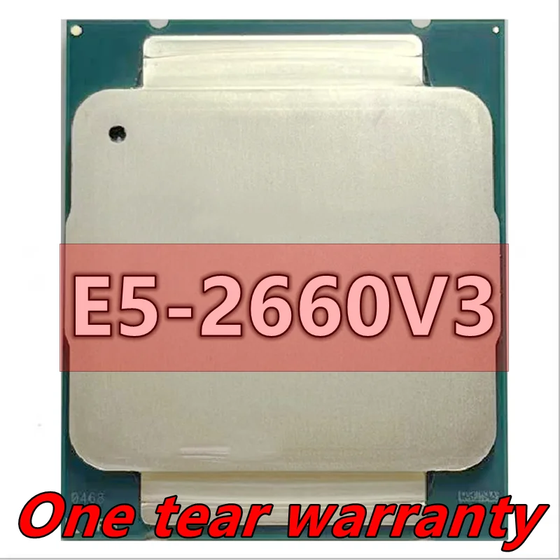 

E5-2660V3 E5 2660v3 E5 2660 v3 SR1XR 2,6 ГГц десятиядерный процессор с двадцатипоточным процессором 25 Мб 105 Вт LGA 2011-3