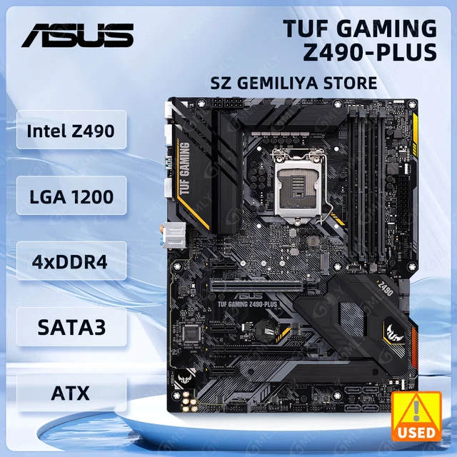 ASUS TUF GAMING Z490-PLUS マザー CPUクーラー付き ASUS-TUF