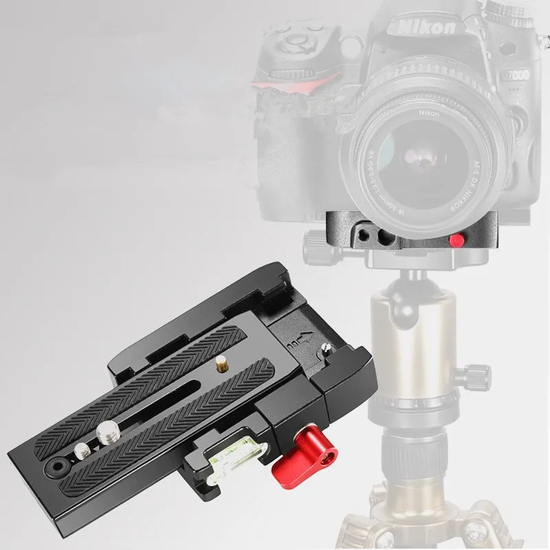 for Manfrotto 501HDV Professional Aluminum Alloy Quick Shoe Plate