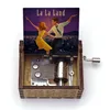 Movie Music Theme La La Land Music Box Custom Song Wooden Color Print Christmas Valentine's Day Birthday Special Gifts For wife 1