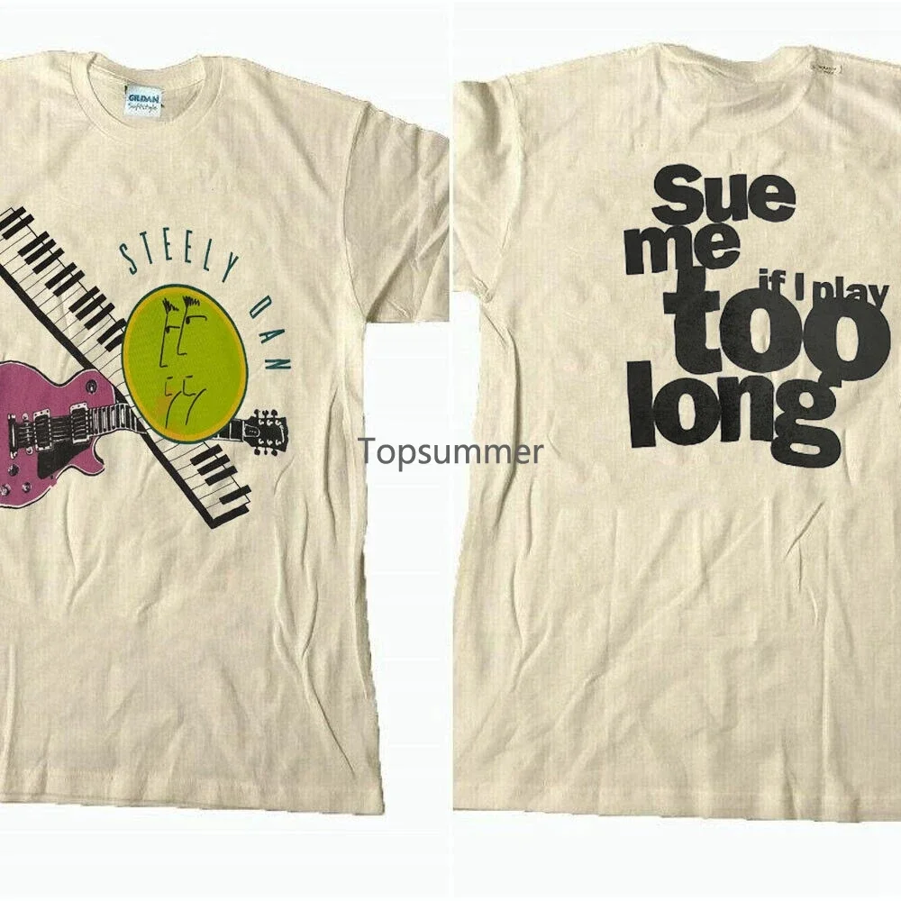 

90S Steely Dan Band Short Sleeve Cotton T-Shirt Unisex S-5Xl Vm8474