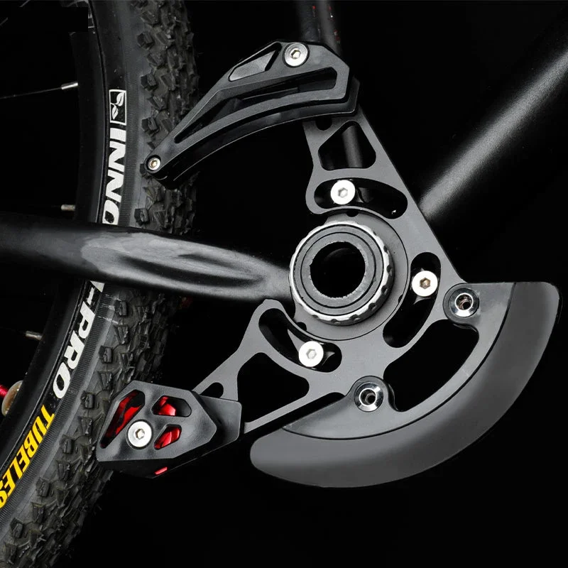

Chain Guides Mountain Bike Single Disc SprocketDH Soft Tail Guard Ultralight Chain 32-38T Frame Guard Chainringe Stabilizer