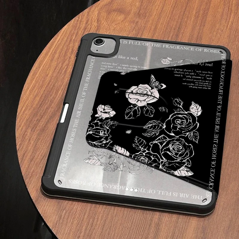 Universal Tablet Cover with Rotating Stand and Pen Slot