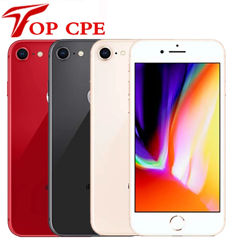Original Apple iPhone 8 2GB RAM 64GB 256GB Hexa-Core IOS 3D Touch ID 12.0MP Camera 4.7