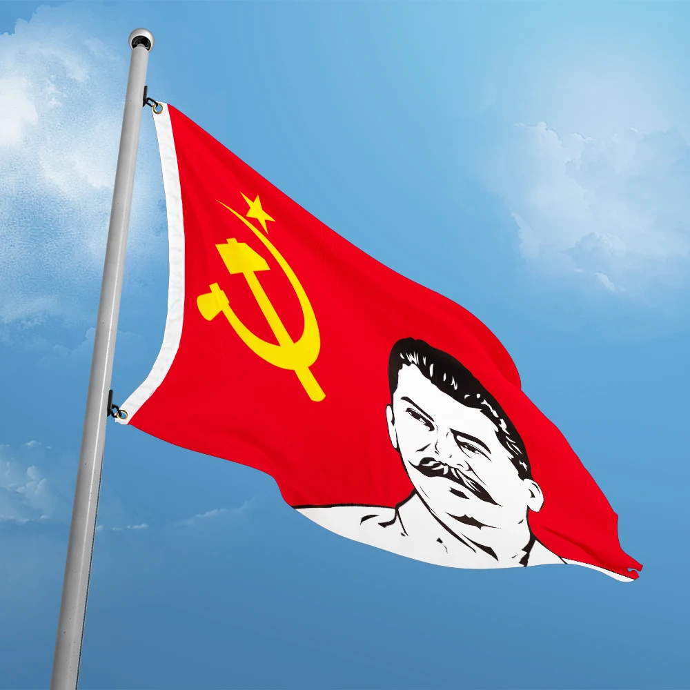 Communist Flag Pole
