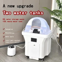 New Mobile Head Therapy Device Storage Tank SPA Automatic Water Cycle Constant Temperature Hair Shampoo Basin Salon Furniture 1