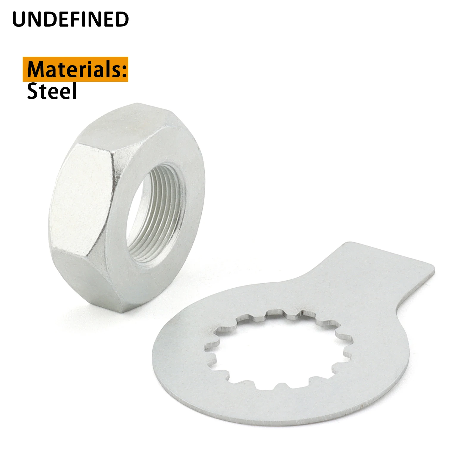 Motorcycles Motoforti 2pcs Front Sprocket Holder Lock Nut & Bolt