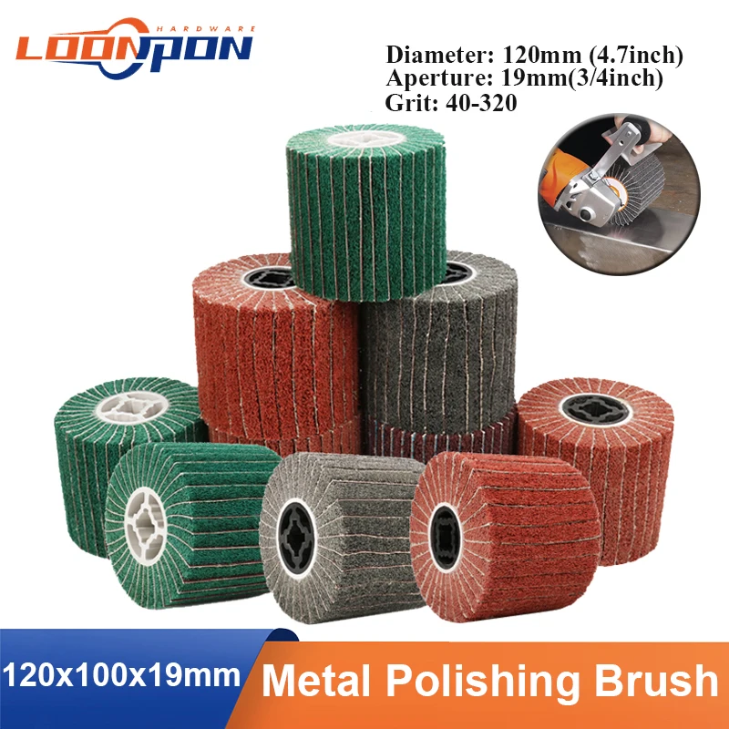 LoonponStainlessSteelPolishingWheelMetalPolishAbrasivesBrush