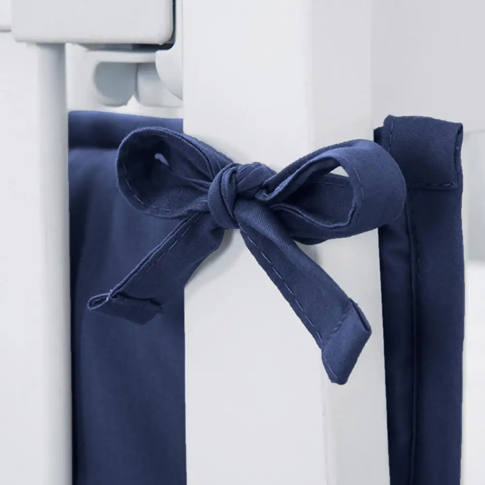 Toddler Baby Bed Rail Guard Cover with Straps Wear Resistant Super Soft Universal Simple Installation Baby Bed Rail Protector