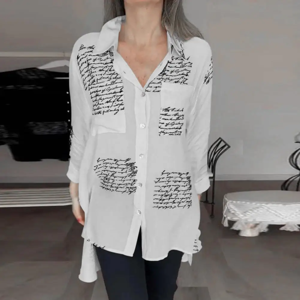 

2024 Spring Women Fashion Elegant White Blouses Lapel Hollow Out Slim Shirt Woman Casual Streetwear Mujer Blusa Office Lady
