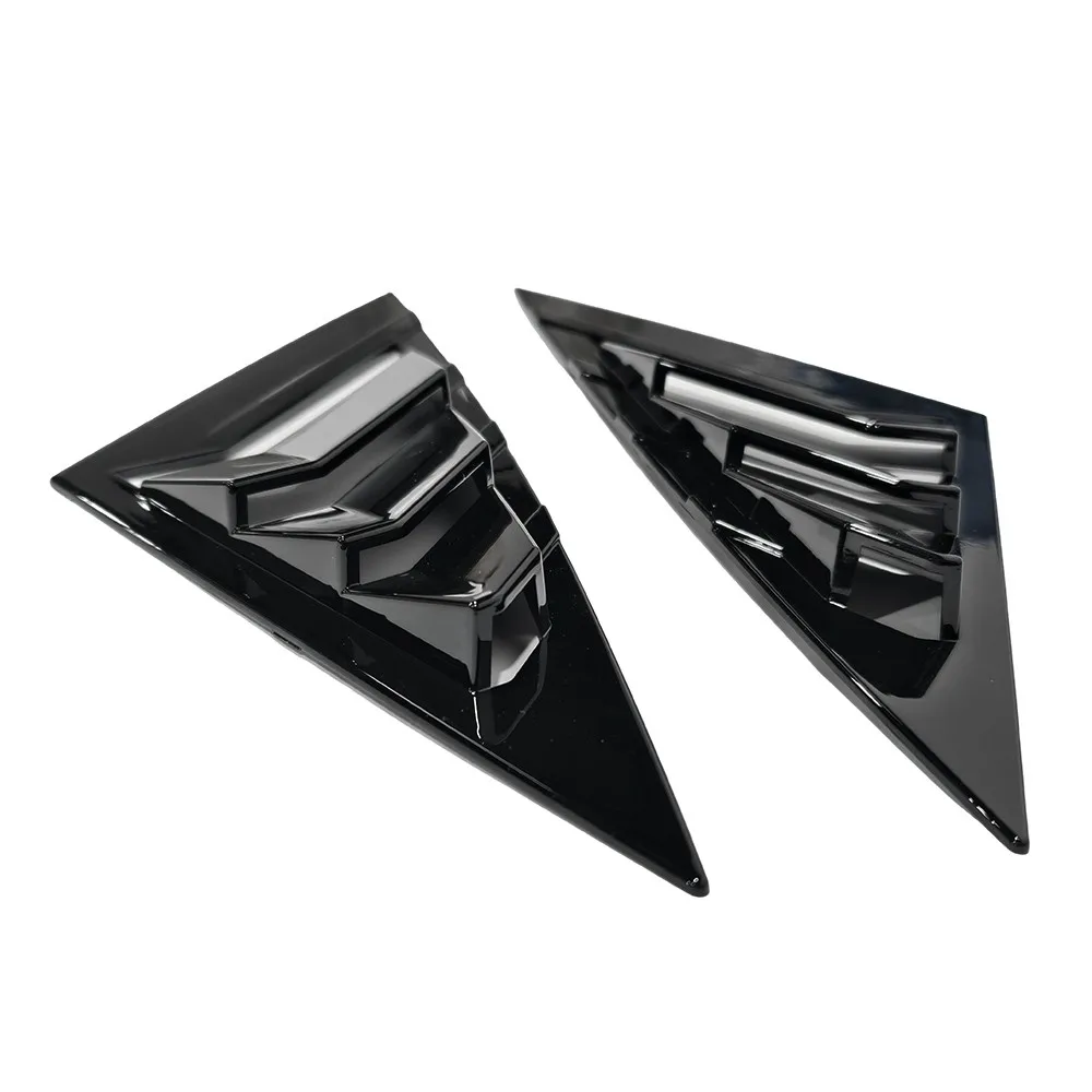 기아 K5 2021-2025 차량용 전면 삼각창 루버 사이드 셔터 블라인드 쉐이드 커버 트림 스티커 벤트 장식 액세서리