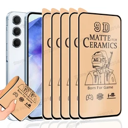 5 - Pack Matte Soft Ceramic Screen Protector Film - 5pcs Front Film (Galaxy A34 5G)