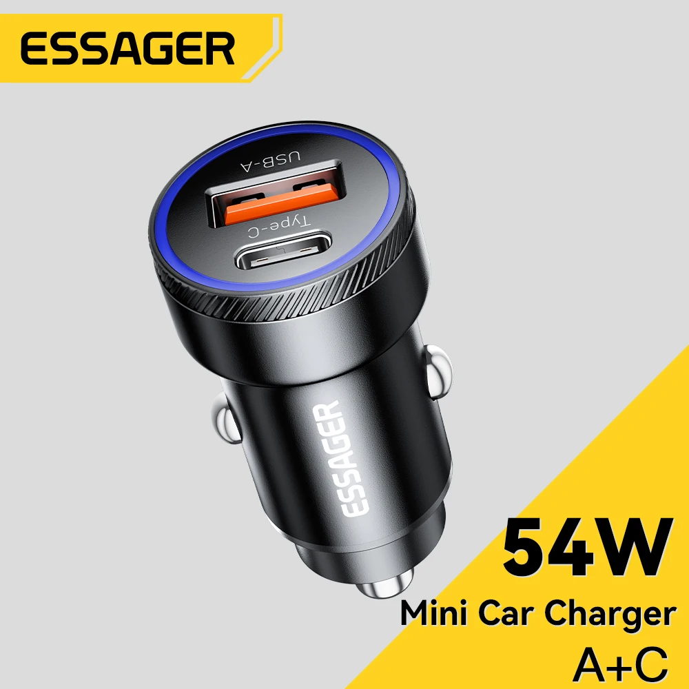 54W USB Phone Charger 5A Fast Charge 3.0 QC SCP AFC 30W USB Type C Quick Charging Xiaomi poco iPhone Huawei Samsung