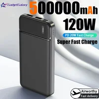 50000mAh Power Bank Portable Charger Durable External Battery PowerBank High Capacity Fast Charging Powerbank For iPhone Samsung 1