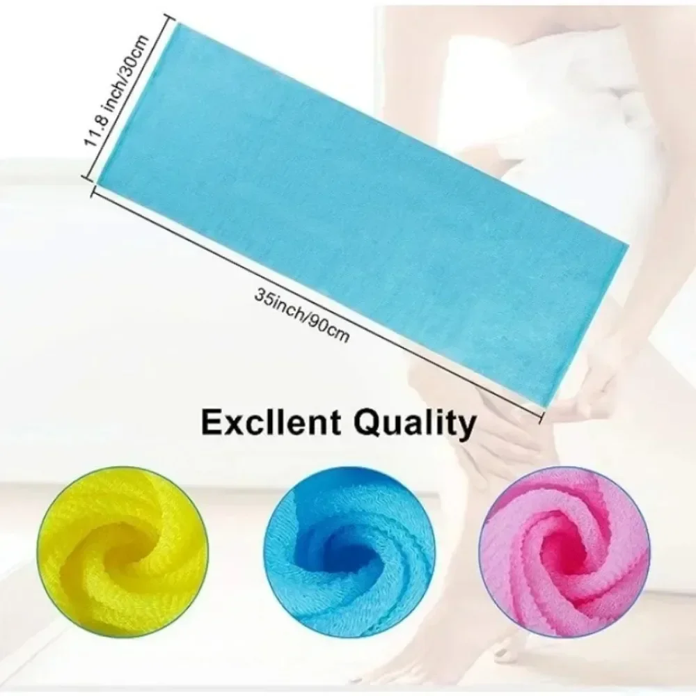 Beauty Skin Exfoliating Cloth Washcloth Japanese Body Wash Towel Nylon Bath Towel Skin Polishing Body Back Scrubber 1pc rubbing washcloth skin exfoliating cloth exfoliating washcloth