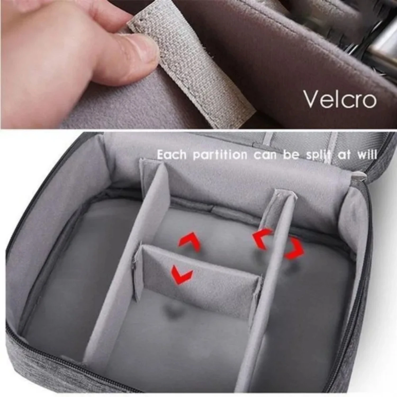 Electronics Organizer Travel Case Water Resistant Cable Organizer Tech Gifts As Accessories Phone Cord