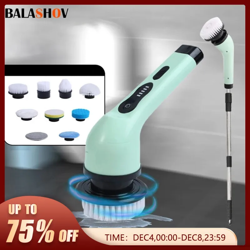Wireless-Electric-Cleaning-Brush-Bathroom-Window-Kitchen-Automotive ...